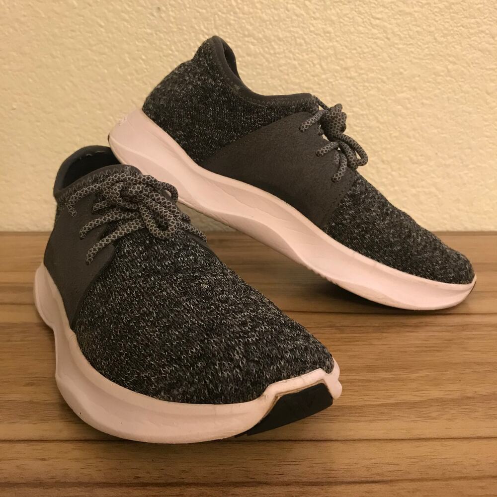 Vessi Women's Size 8 Everyday Charcoal Gray All-Day Comfort Slip On Shoes